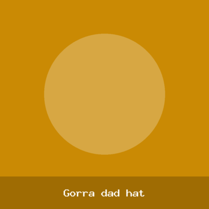 Gorra dad hat